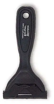 מגרדת זכוכית וקרמיקה 7 ס"מ MS שחור MALER