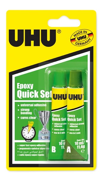 דבק אפוקסי שפופרת 10 מ"ל UHU
