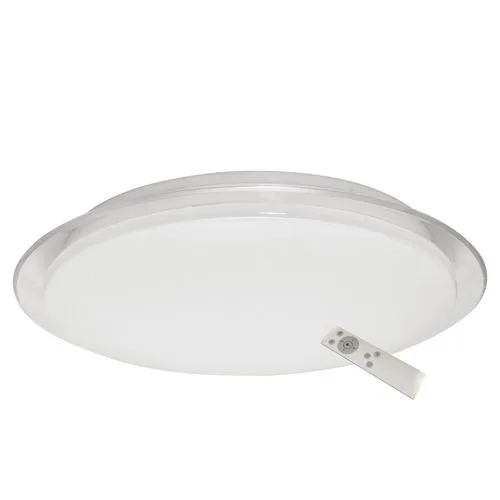 גוף תאורה צמוד תקרה עגול 60W מסדרת YAM כולל אופציה לעימום ובחירת גוון אור FETAYA