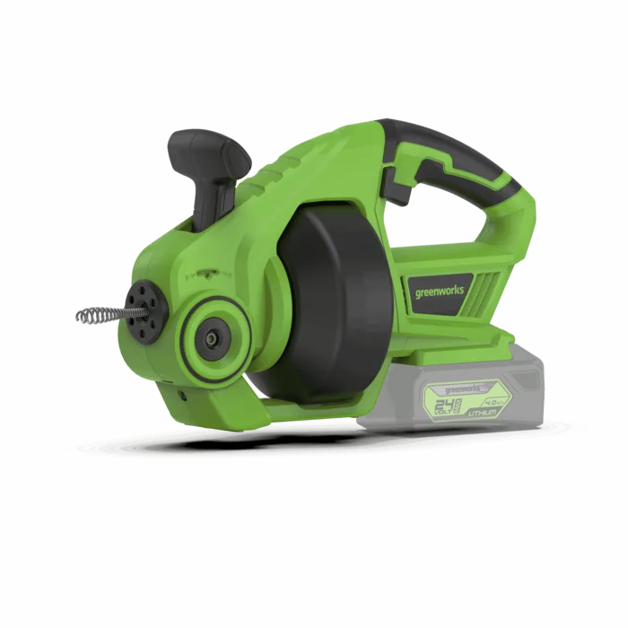 ספירלה נטענת לביוב 24V גוף בלבד - Greenworks G24DA