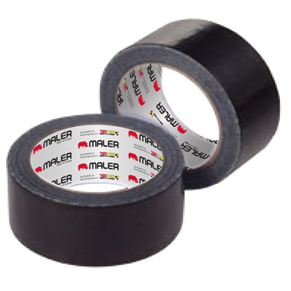 סרט בד דביק אנגלי 20 מ' A68 שחור MALER