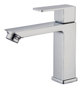 ברז פרח מים קרים מרובע כרום ניקל AQUILA