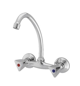 ברז קיר כרום ניקל AQUILA