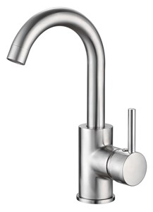 ברז פרח קצר DONALD ניקל מוברש AQUILA PREMIUM