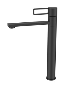 ברז פרח גבוה MATTEO שחור מט AQUILA PREMIUM