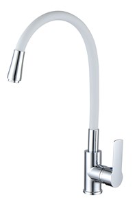 ברז פרח DUCK פיה לבנה AQUILA