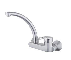 ברז קיר גבוה CAPINERA ניקל מוברש AQUILA