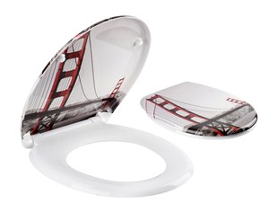 מושב אסלה טריקה שקטה התקנה עילית סאן פרנסיסקו