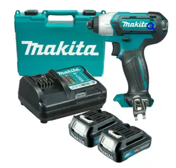 מברגת אימפקט 12V TD110DWYE עם 2 סוללות + מטען