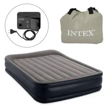 מזרון מתנפח עם כרית זוגי INTEX 64136 גובה 42 ס”מ