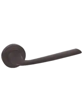 ידית נעה לדלת כניסה דגם אלמוג שחורה