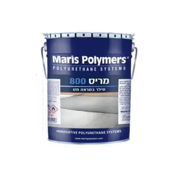 מריס 800 – סילר לאבן, בטון ושיש סילר במראה מט דוחה מים 1 ק"ג