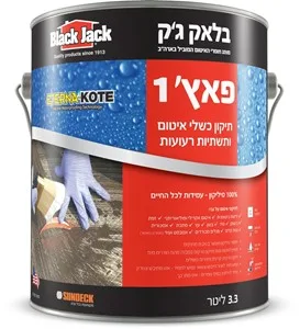 בלאק ג'ק פאץ' 1 - תיקון כשלי איטום ותשתיות רעועות 828 מ"ל