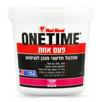One Time – חומר מוכן למילוי קירות 1 ליטר