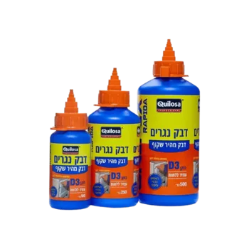 דבק נגרים תקן D3 לעץ 500 מ"ל