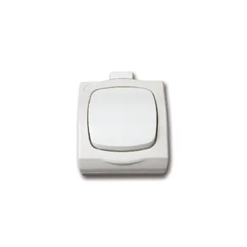 מפסק צלב YARDEN בצבע לבן מתח/זרם 230V/16A FETAYA