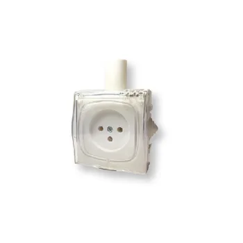 שקע כח P-1 YARDEN דרגת אטימות IP20 בצבע לבן מתח/זרם 230V/16A FETAYA