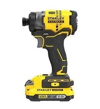 גוף מברגת אימפקט נטענת בראשלס STANLEY SFMCF820B BL 20V